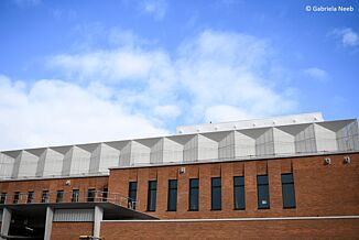 Widok z zewnątrz Volkstheater Monachium.