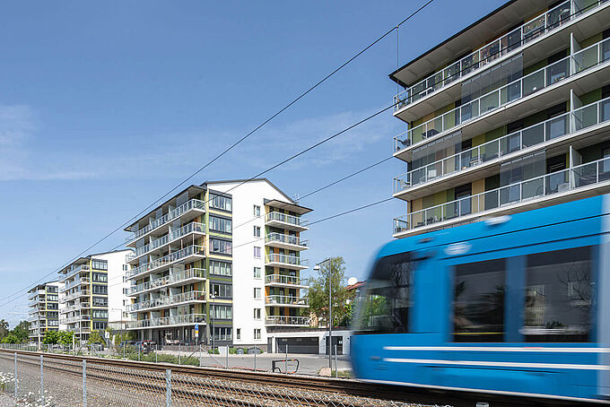 Spokojne mieszkanie pomimo dynamicznego otoczenia