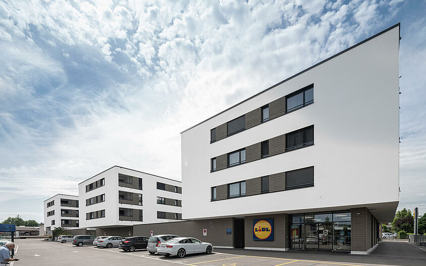 Brownfield development Lidl Münchwilen